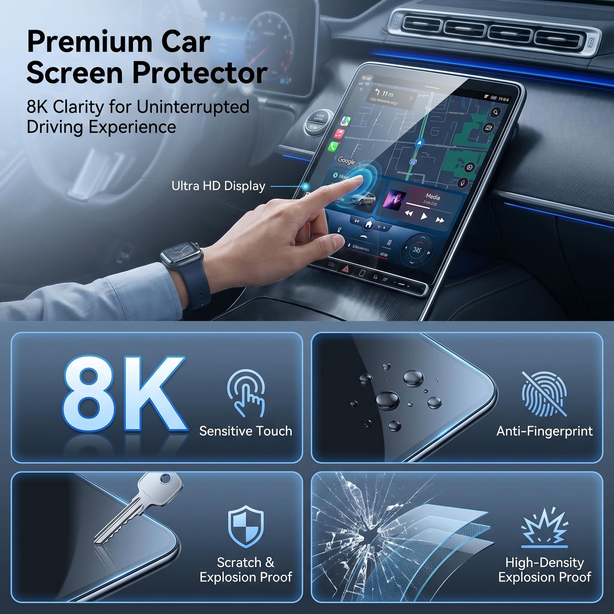 For Geely Starray EM-i Complet – обзор и цена Screen Protector Film