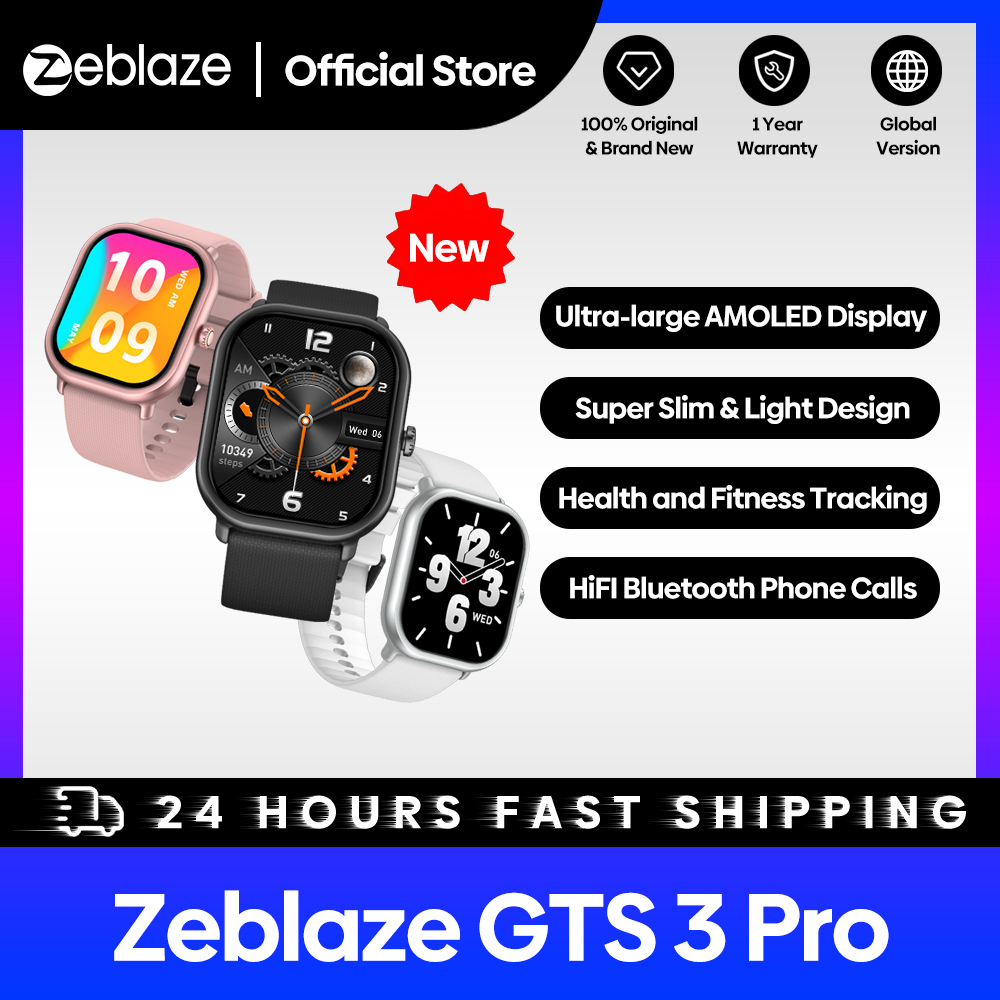 New Zeblaze GTS 3 Pro Voice Ca – обзор и цена Smartwatch Face