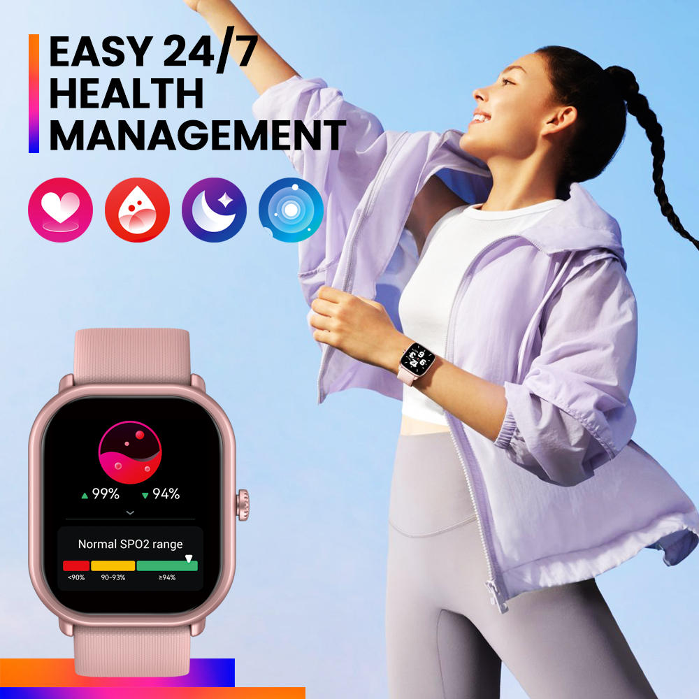 New Zeblaze GTS 3 Pro Voice Ca – обзор и цена Smartwatch Face