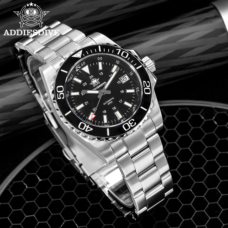 ADDIESDIVE Men's Watch 8215 Me – обзор и цена Accessories With Watch