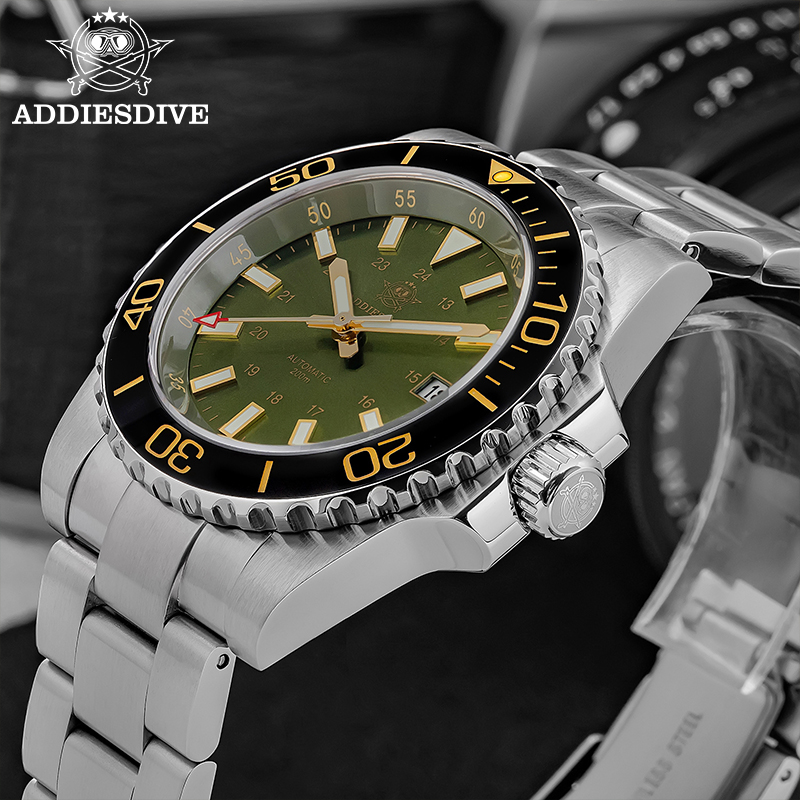 ADDIESDIVE Men's Watch 8215 Me – обзор и цена Accessories With Watch