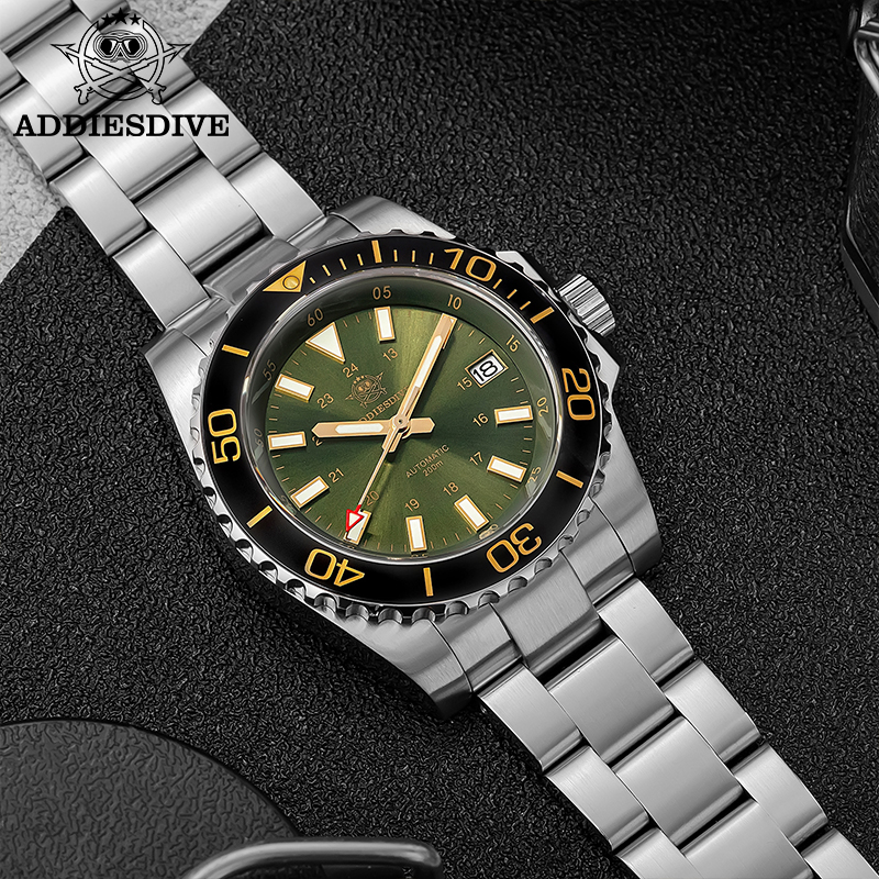 ADDIESDIVE Men's Watch 8215 Me – обзор и цена Accessories With Watch
