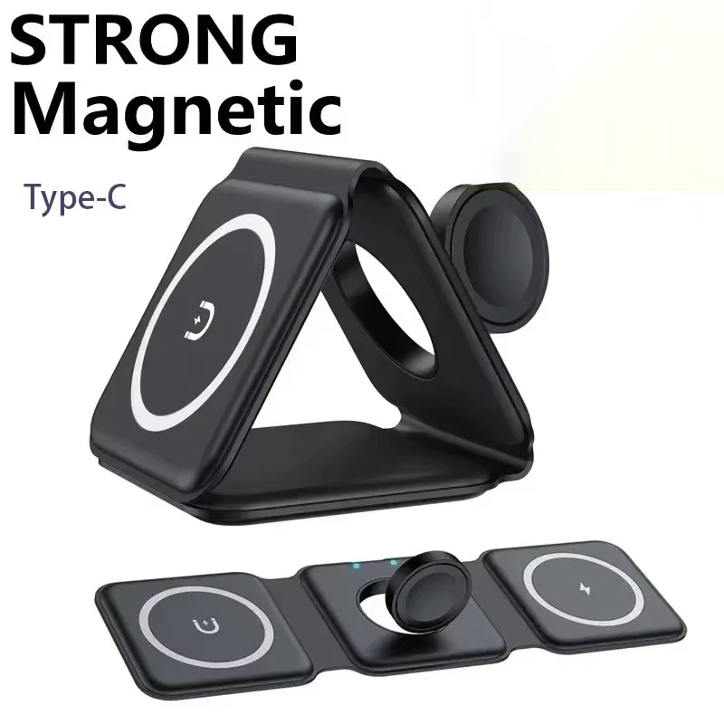 3 in 1 Magnetic Portable Wirel – обзор и цена Watch Charger Cable