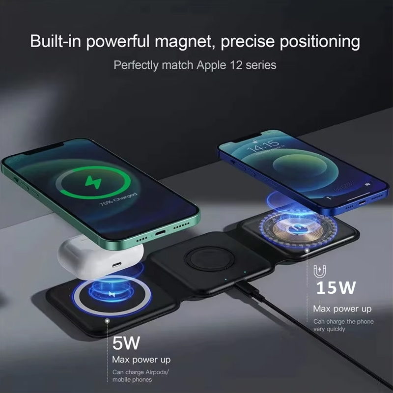 3 in 1 Magnetic Portable Wirel – обзор и цена Watch Charger Cable