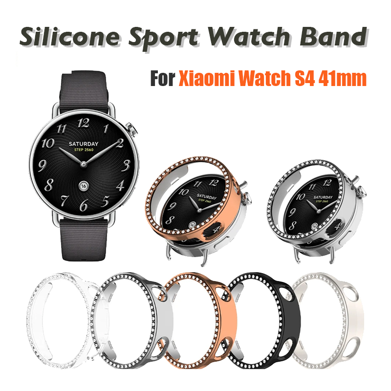 Single Row Dril Hollow Case Fo – обзор и цена Xiaomi Smartwatch Accessories