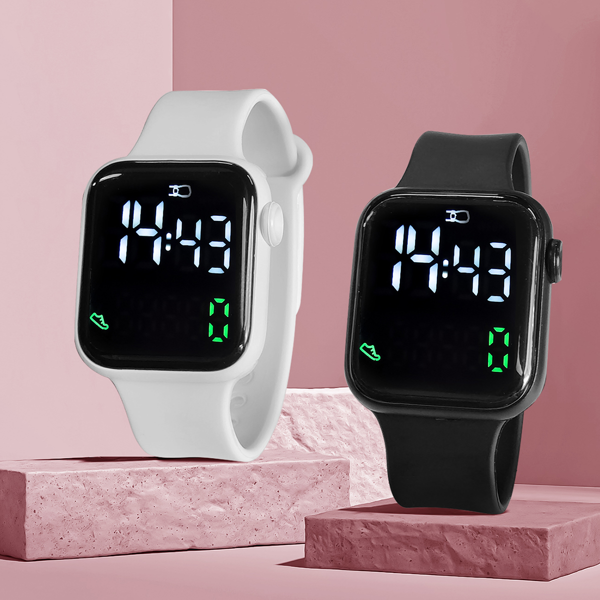 New 2PCS Student Minimalist Sm – обзор и цена Smartwatch Icon