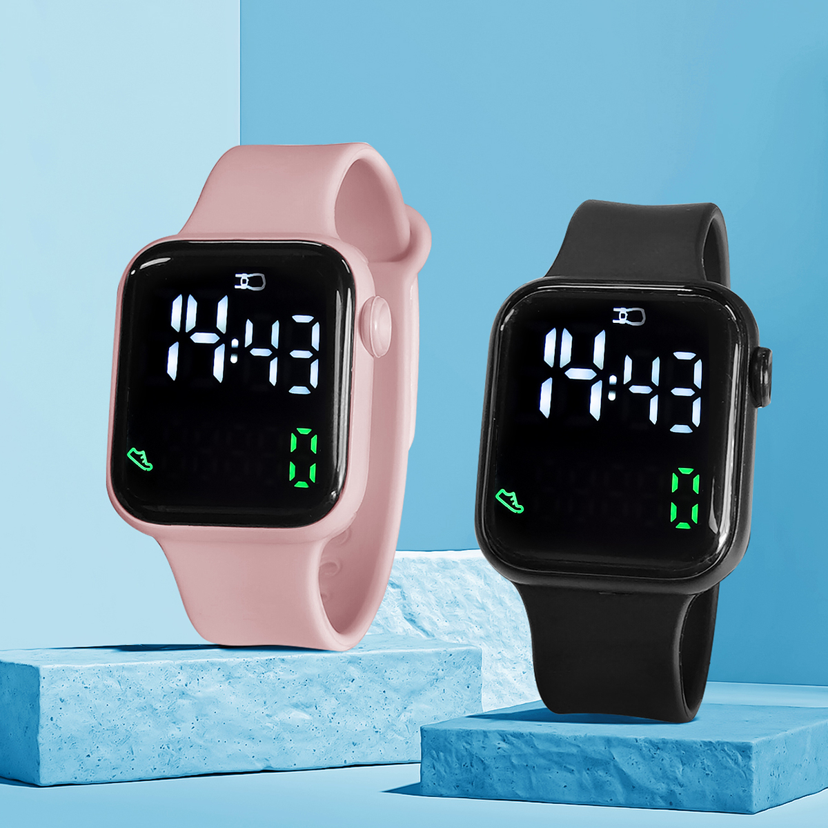 New 2PCS Student Minimalist Sm – обзор и цена Smartwatch Icon