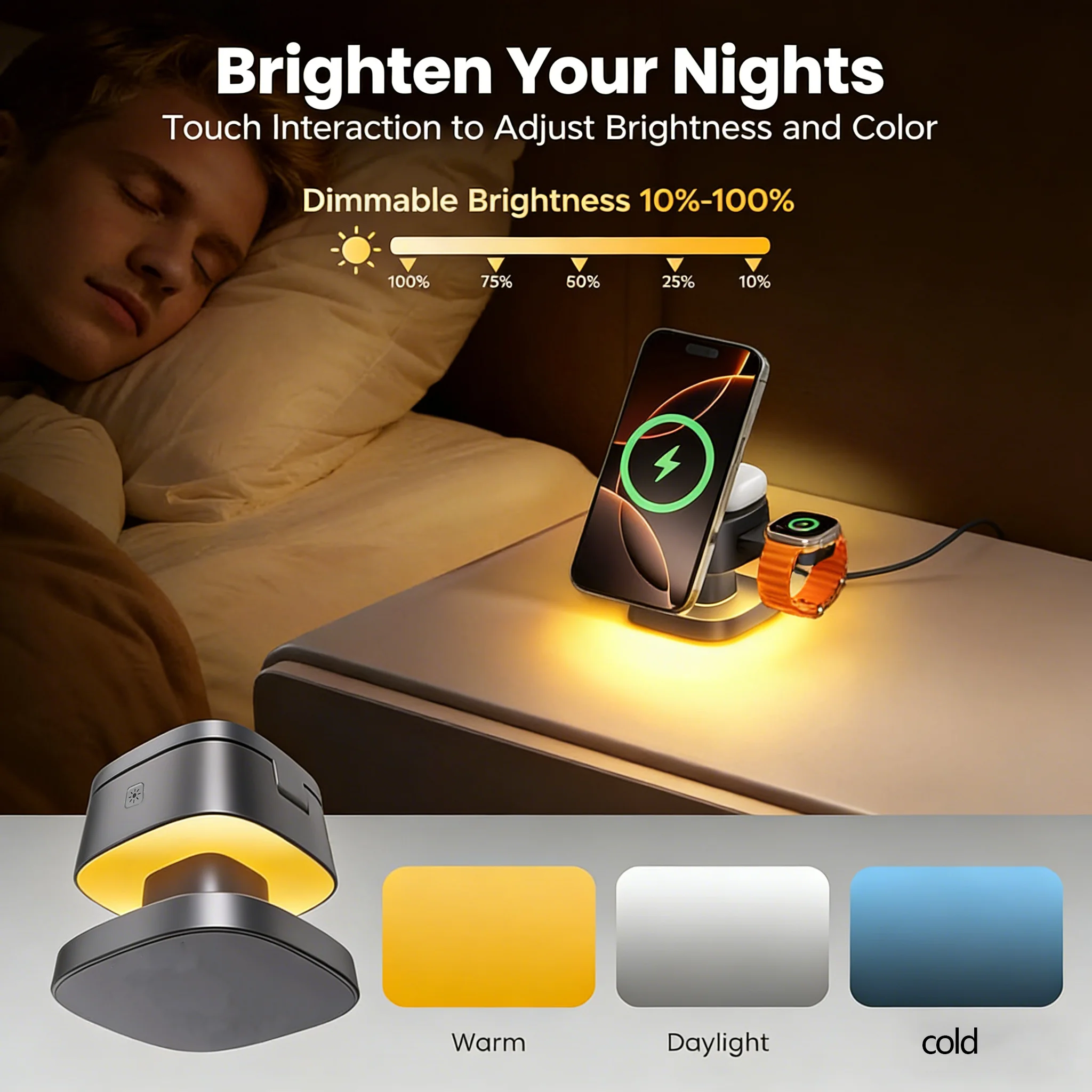 TIMESS Night Light Mashroom Wi – обзор и цена Smartwatch Ac