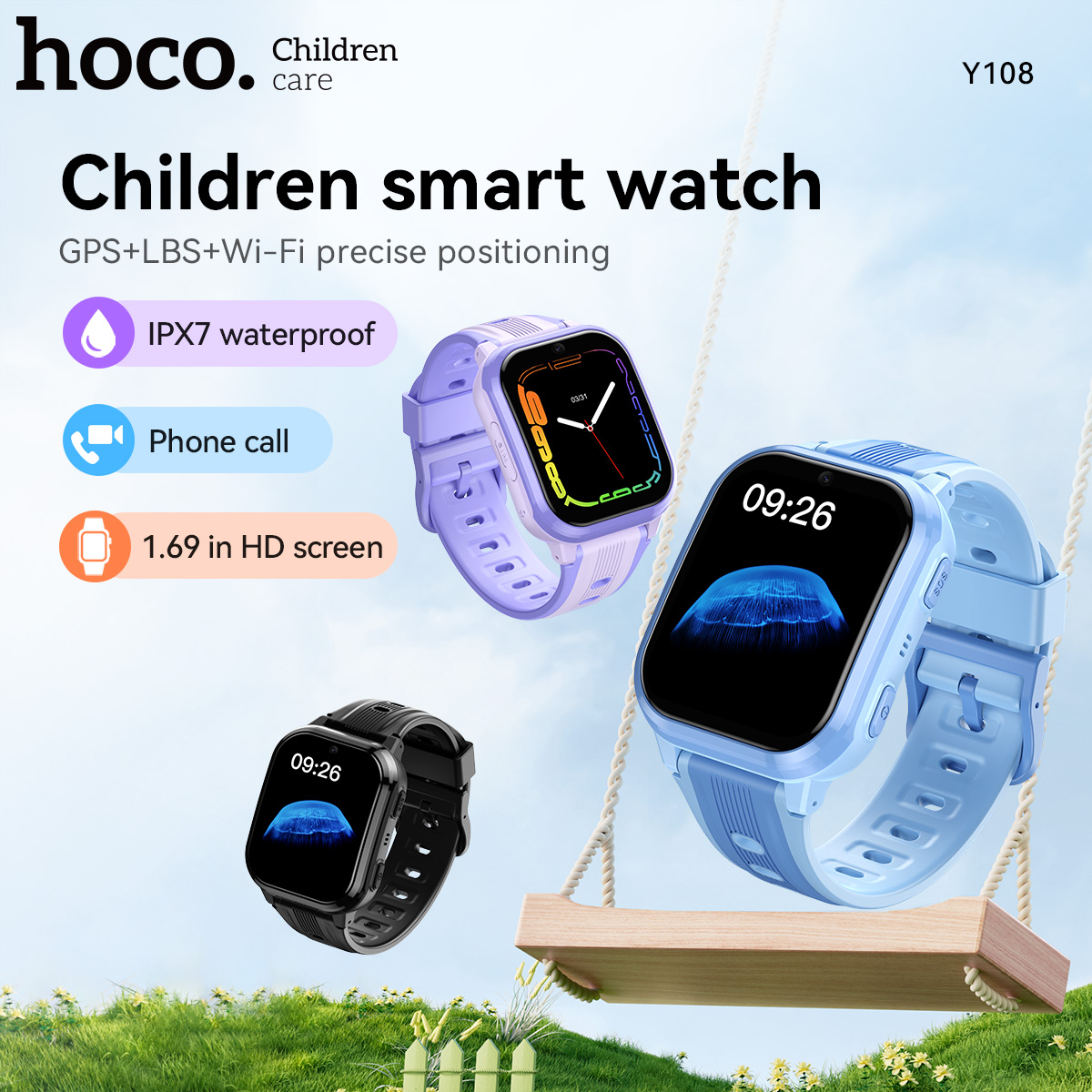 HOCO Y108 1.69inch HD LCD Curv – обзор и цена Smartwatch Id