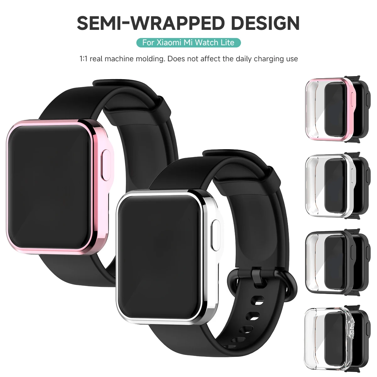 Case for Xiaomi Mi Watch Lite  – обзор и цена Xiaomi Smartwatch Accessories