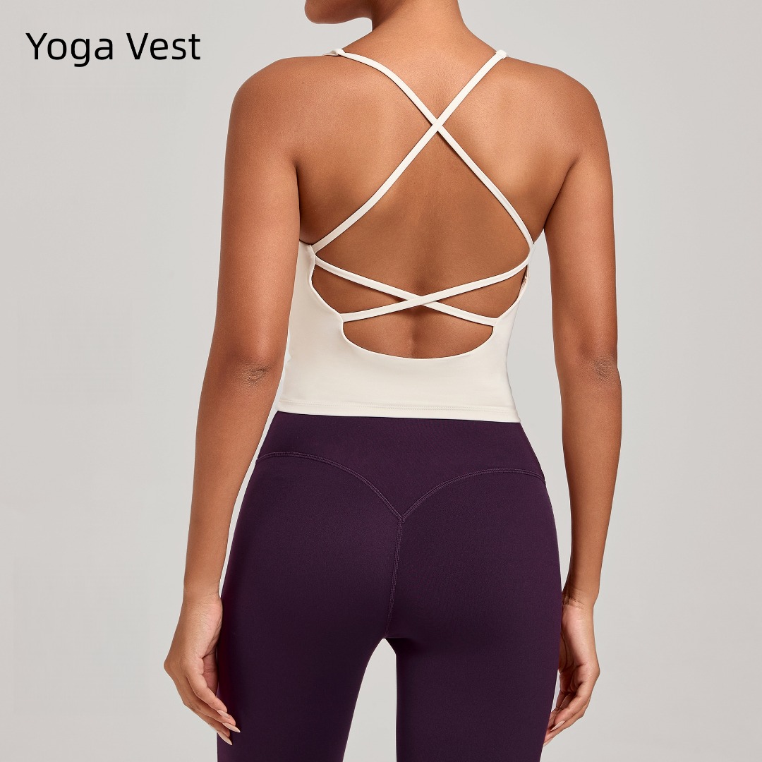 New Women's Yoga Vest Crossed  – обзор и цена Rugged Sport Strap