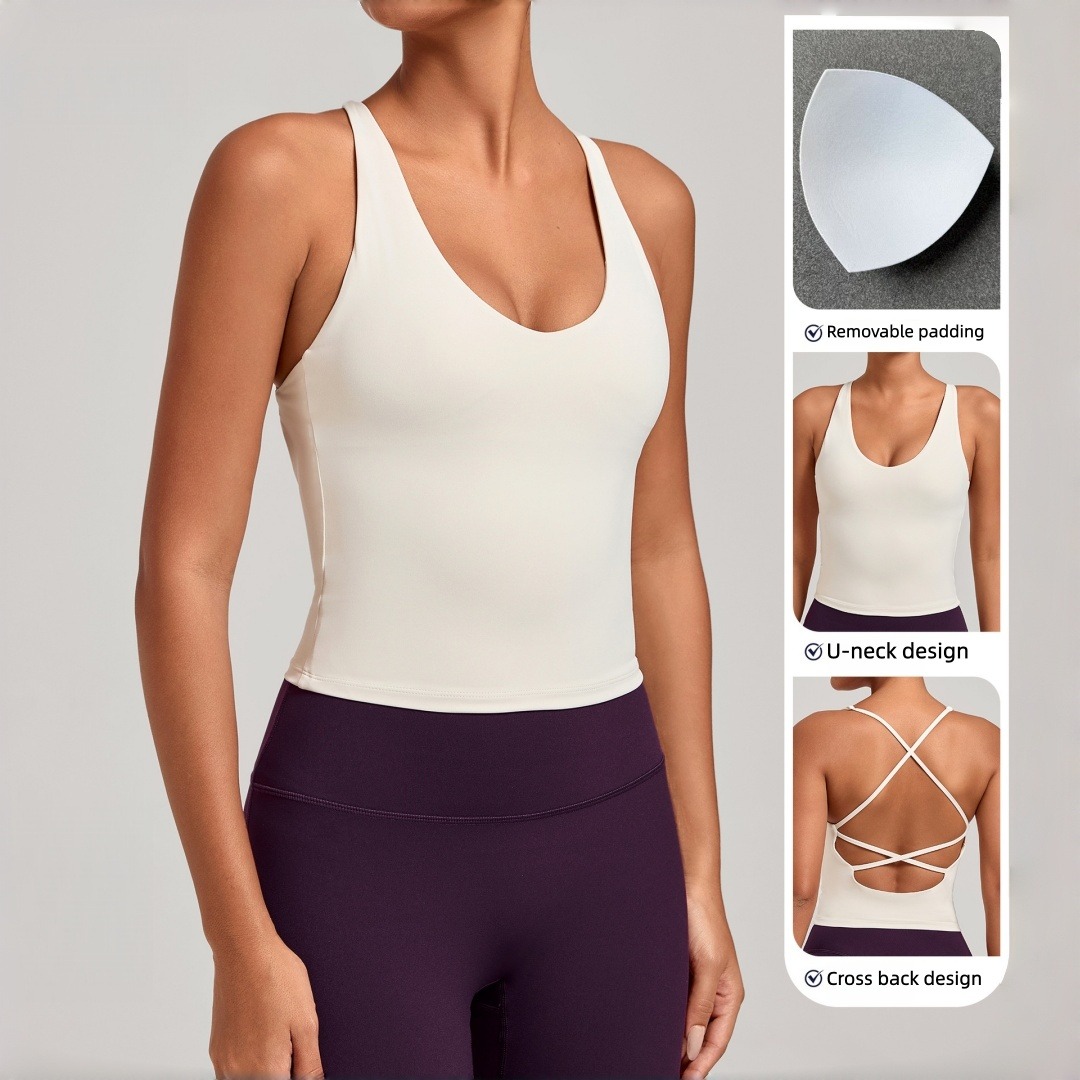 New Women's Yoga Vest Crossed  – обзор и цена Rugged Sport Strap